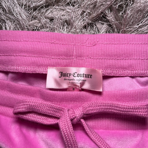 SOLD! Juicy Couture Pink Velour Sweatpants - Picture 5 of 5